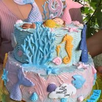 Tort acvariu sirene pesti CalutDeMare