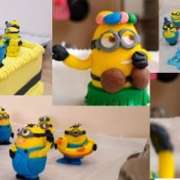 Tort patrat cu minioni